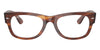 Ray-Ban Mega Wayfarer II RB0832V #colour_striped havana