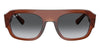 Ray-Ban RB2218 #colour_brown crystal/grey gradient polarised