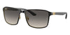 Ray-Ban RB3721 #colour_black on gold/grey gradient