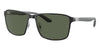 Ray-Ban RB3721 #colour_black on silver/dark green