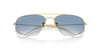 Ray-Ban RB3780 #colour_arista gold/blue to clear gradient