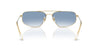 Ray-Ban RB3780 #colour_arista gold/blue to clear gradient