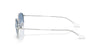 Ray-Ban RB3832#colour_silver-blue-to-clear-gradient