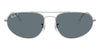Ray-Ban RB3945#colour_silver-dark-blue-polarised