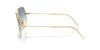 Ray-Ban Square Reverse RBR0104S#colour_arista-gold-blue-to-clear-gradient