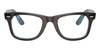 Ray-Ban New Original Wayfarer RB4340V#colour_brown-on-crystal-blue