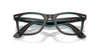 Ray-Ban New Original Wayfarer RB4340V#colour_brown-on-crystal-blue