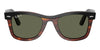 Ray-Ban Wayfarer RB2240 #colour_black on havana/green polarised