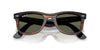 Ray-Ban Wayfarer RB2240 #colour_black on havana/green polarised