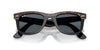 Ray-Ban Wayfarer RB2240 #colour_havana on black/blue