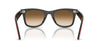 Ray-Ban Wayfarer RB2240 #colour_red on black/clear brown gradient