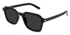 Saint Laurent SL 715 Sun #colour_shiny black/grey with light mirror