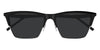 Saint Laurent SL 767#colour_shiny-black-with-silver-dark-grey