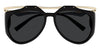 Saint Laurent New Wave SL M137/F #colour_black with gold/dark grey