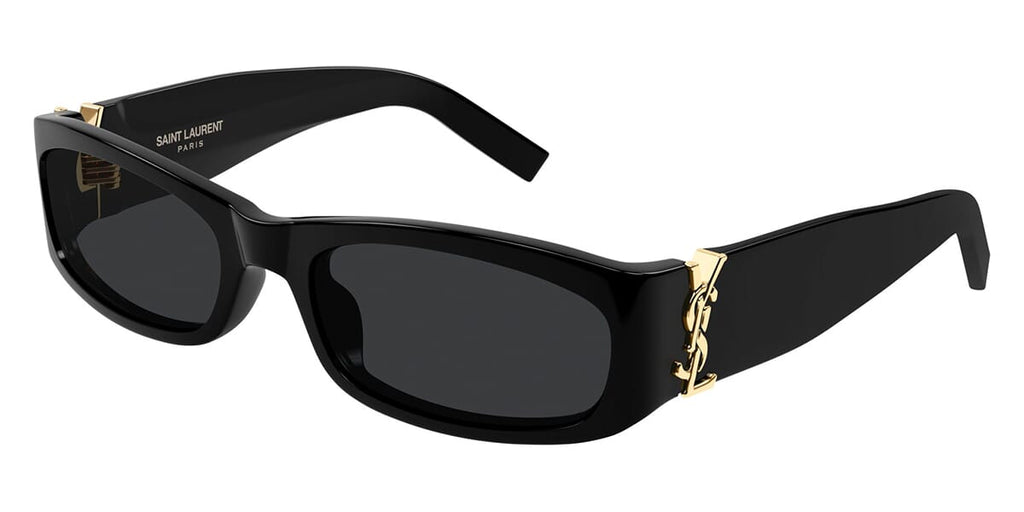 Saint Laurent SL M152/F #colour_shiny black/grey with light mirror