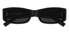 Saint Laurent SL M152/F #colour_shiny black/grey with light mirror