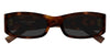 Saint Laurent SL M152/F #colour_shiny dark havana/grey with light mirror