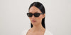 Saint Laurent SL M153/F #colour_shiny dark havana/grey with light mirror
