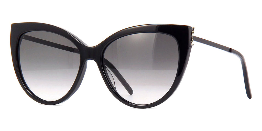 Saint Laurent SL M48S_A #colour_black/smoke gradient
