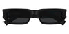 Saint Laurent Classic SL 660/F #colour_black with silver/grey