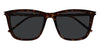 Saint Laurent SL 851/K #colour_shiny dark havana/grey with light mirror