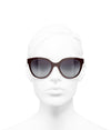 CHANEL 5414 Burgundy/Grey #colour_burgundy-grey