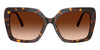 Swarovski SK6049 #colour_havana/brown gradient
