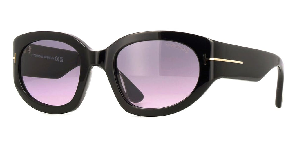 Tom Ford Arizona-02 TF1313 #colour_shiny beige crystal/grey to purple gradient