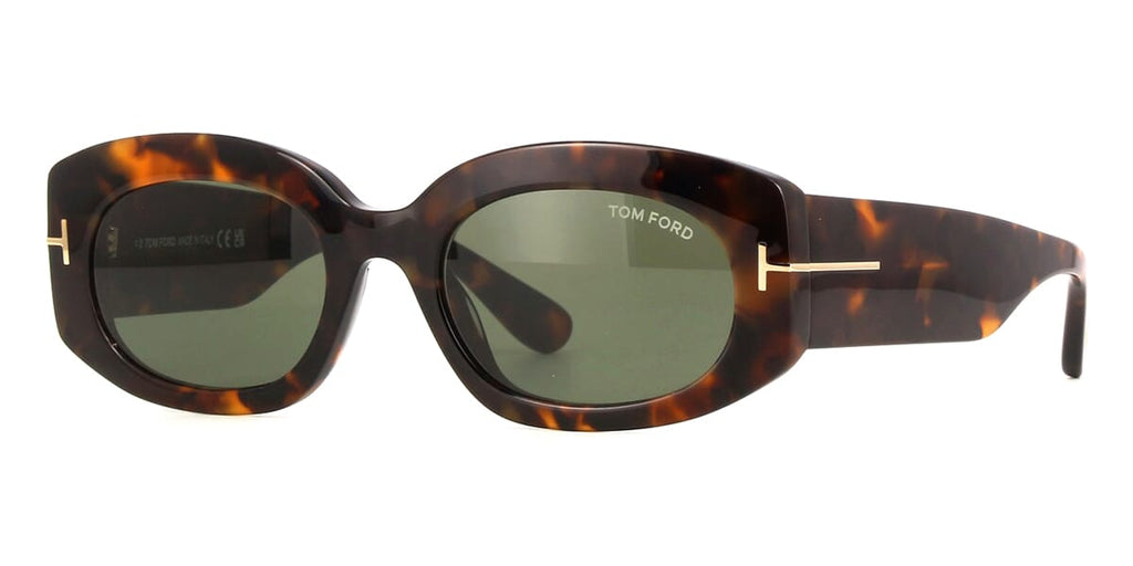 Tom Ford Cielle TF1187 #colour_shiny dark havana/green with light mirror