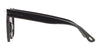 Tom Ford Tallulah-02 TF1311#colour_shiny-black-grey-with-light-mirror-polarised