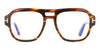 Tom Ford TF6085-B Blue Light#colour_shiny-dark-havana