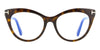 Tom Ford TF6091-B Blue Light#colour_shiny-dark-havana