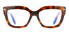 Tom Ford TF6093-B #colour_shiny dark blonde havana