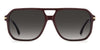 Victoria Beckham VB1002/S #colour_burgundy/grey gradient