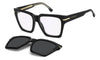 Victoria Beckham VB7009/C #colour_blackgrey magnetic clip on