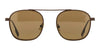 Zegna EZ0290/S #colour_matte brown/brown with light mirror