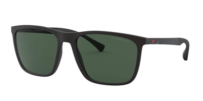 Emporio Armani EA4150 Rubber Black/Green #colour_rubber-black-green