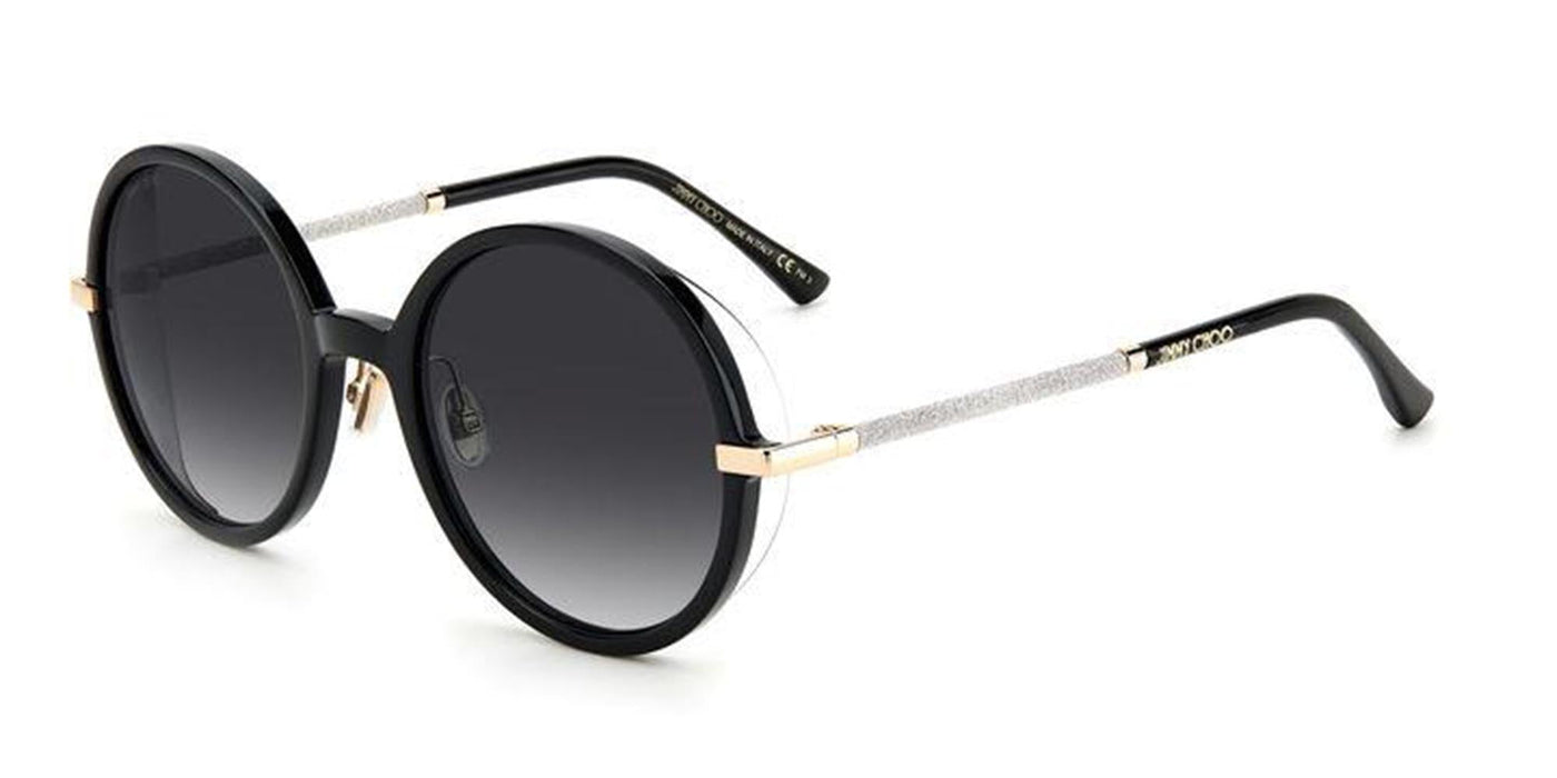 Jimmy Choo Ema/S Black/Grey Gradient #colour_black-grey-gradient