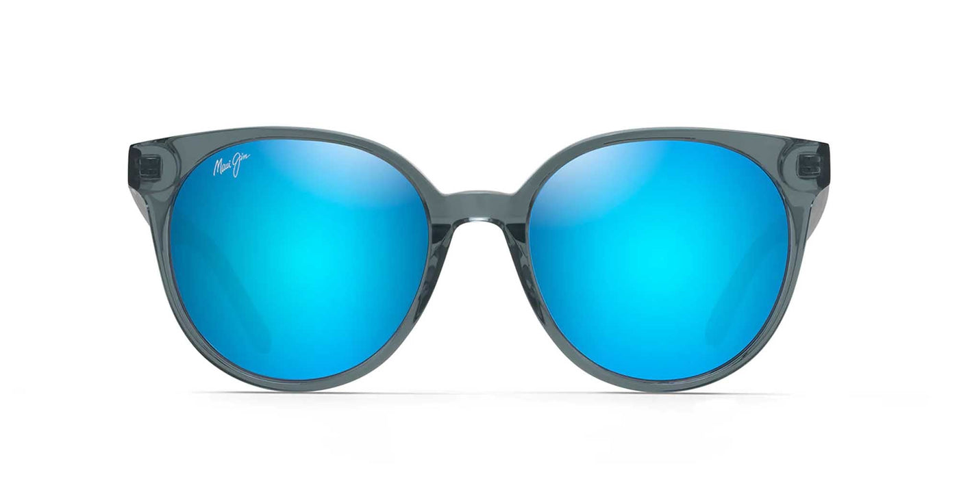 Maui Jim Mehana Steel Blue with Crystal/Neutral Grey #colour_steel-blue-crystal-neutral-grey