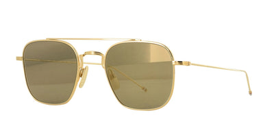 Thom Browne TBS907 Gold/Gold #colour_gold-gold
