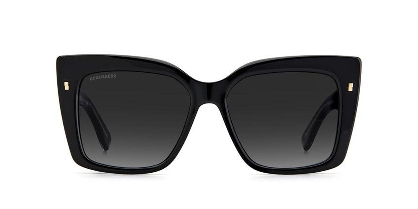 DSQUARED2 D2 0017/S Black-Gold/Grey Gradient #colour_black-gold-grey-gradient