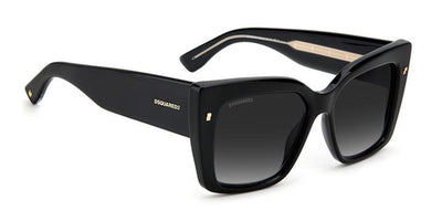 DSQUARED2 D2 0017/S Black-Gold/Grey Gradient #colour_black-gold-grey-gradient