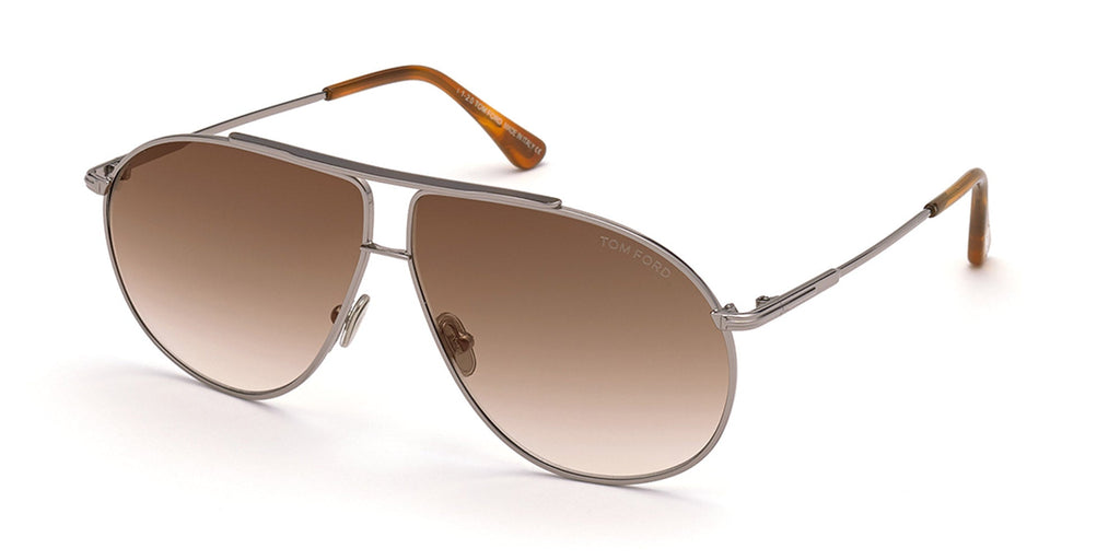 Tom Ford Riley-02 TF825 Gunmetal/Brown Mirror #colour_gunmetal-brown-mirror