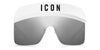 DSQUARED2 Icon Visor 0001/S White/Silver Mirror #colour_white-silver-mirror