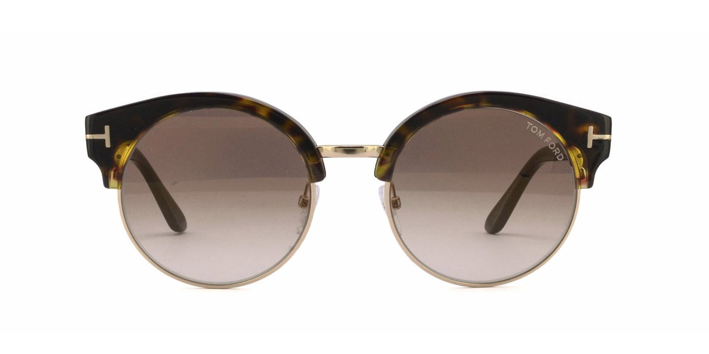 Tom Ford Alissa-02 TF608 Dark Tortoise/Brown Mirror #colour_dark-tortoise-brown-mirror