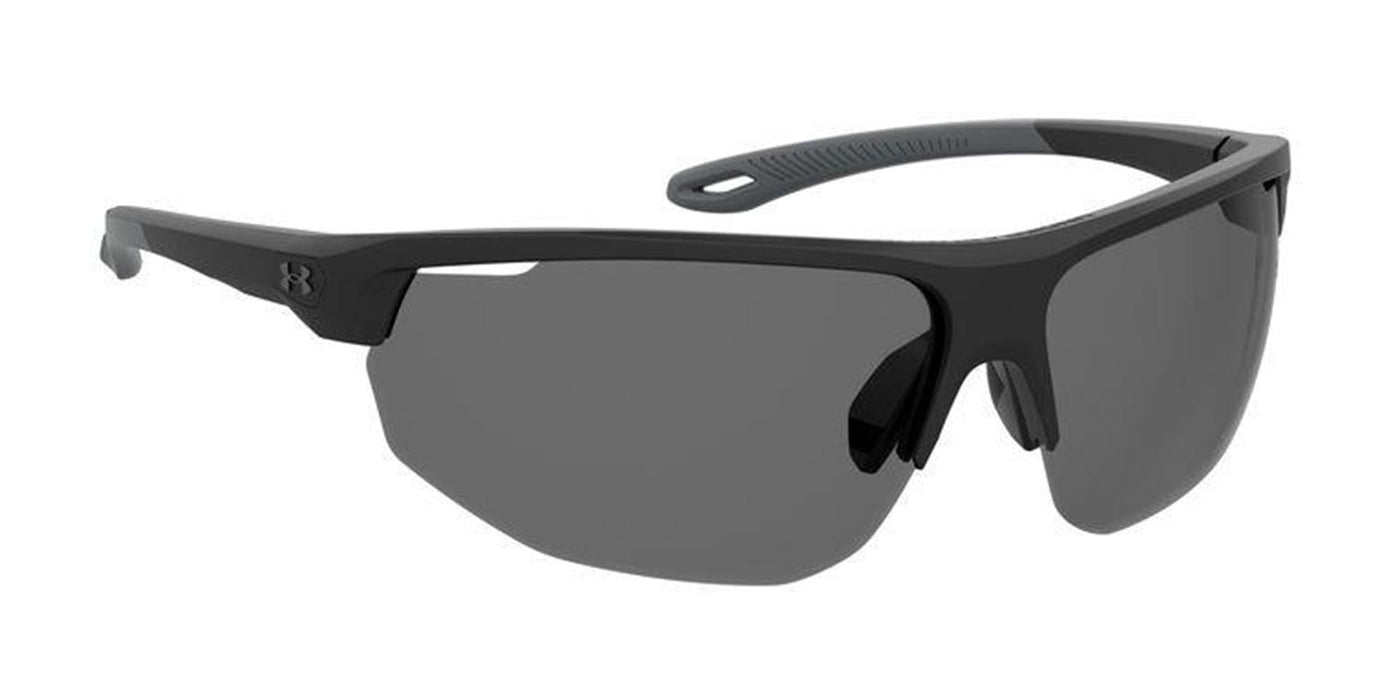 Under Armour UA0002/G/S Asian Fit Matte Black/Polarised Grey #colour_matte-black-polarised-grey