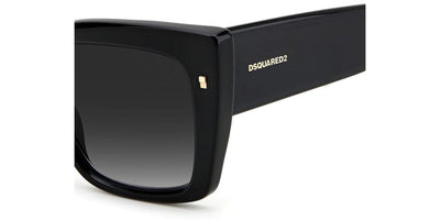 DSQUARED2 D2 0017/S Black-Gold/Grey Gradient #colour_black-gold-grey-gradient