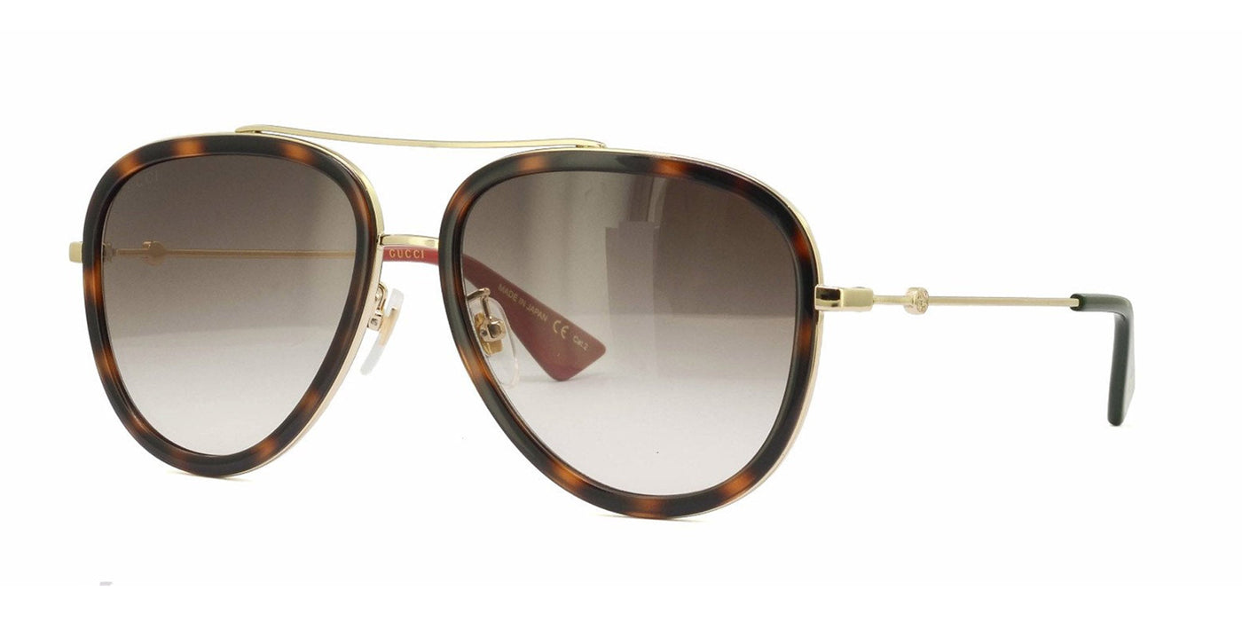 Gucci GG0062S Gold/Brown Gradient #colour_gold-brown-gradient
