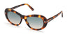 Tom Ford Elodie TF819 Light Tortoise/Green Gradient #colour_light-tortoise-green-gradient