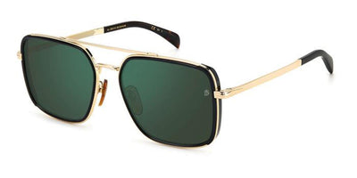 David Beckham DB7083/G/S Asian Fit Black-Gold/Green Mirror #colour_black-gold-green-mirror